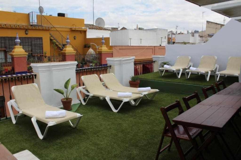 Casa Palacio Del Siglo XVIII En Centro Sevilla Exterior photo